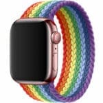 Braided Szíj Apple Watch SE/11/10/9/8/7/6/5/4/3 (42/41/40/38mm) Rainbow Colors