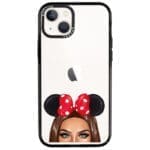 Brunette Girl With Ribbon iPhone 13 Tok