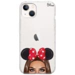 Brunette Girl With Ribbon iPhone 13 Tok