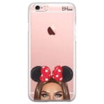 Brunette Girl With Ribbon iPhone 6/6S Tok