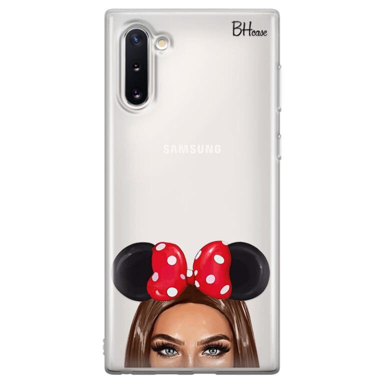 Brunette Girl With Ribbon Samsung Note 10 Tok