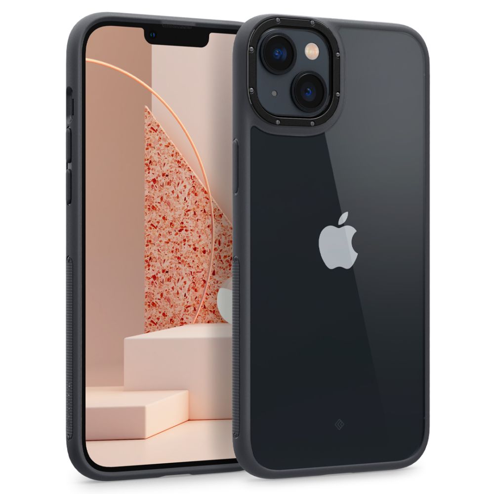 Caseology Skyfall Matte Black iPhone 14 Plus Tok