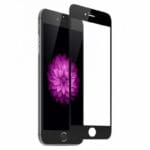 Prémium 3D Edzett Üvegfólia Fekete iPhone 6/6S