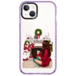 Christmas Day Brown Hair iPhone 14 Tok