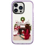Christmas Day Brown Hair Kryt iPhone 14 Pro Tok
