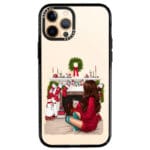 Christmas Day Brown Hair iPhone 12 Pro Max Tok