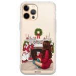 Christmas Day Brown Hair iPhone 12 Pro Max Tok