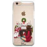 Christmas Day Brown Hair iPhone 6/6S Tok
