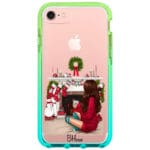 Christmas Day Brown Hair iPhone 8/7/SE 2020/SE 2022 Tok