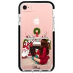 Christmas Day Brown Hair iPhone 8/7/SE 2020/SE 2022 Tok
