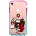 Christmas Day Brown Hair iPhone 8/7/SE 2020/SE 2022 Tok