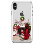 Christmas Day Brown Hair iPhone X/XS Tok