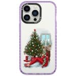 Christmas Mom Brown Hair Kryt iPhone 14 Pro Tok