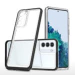 Clear 3in1 Silicone Frame Black Samsung Galaxy S23 Tok