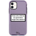 Criticise Generation iPhone 11 Tok