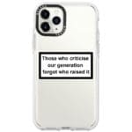 Criticise Generation iPhone 11 Pro Max Tok