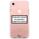 Criticise Generation iPhone 8/7/SE 2020/SE 2022 Tok
