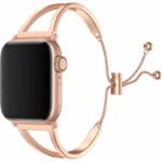 Cuff Fashion Szíj Apple Watch SE/11/10/9/8/7/6/5/4/3 (42/41/40/38mm) Rose Arany