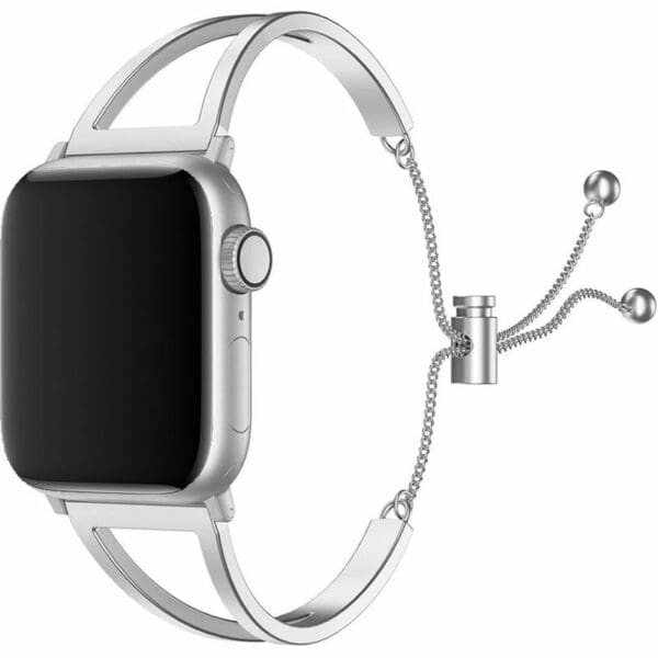 Cuff Fashion Szíj Apple Watch 41/40/38mm Silver