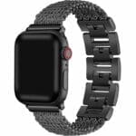Dress Szíj Apple Watch SE/11/10/9/8/7/6/5/4/3 (42/41/40/38mm) Fekete