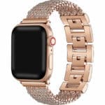 Dress Szíj Apple Watch SE/11/10/9/8/7/6/5/4/3 (42/41/40/38mm) Rose Arany