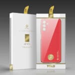 Dux Ducis Yolo Ecological Leather Red Samsung Galaxy A13 5G Tok