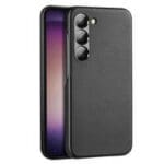 Dux Duxis Grit Elegant Artificial Leather MagSafe Black Samsung Galaxy S23 Plus Tok