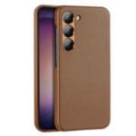 Dux Duxis Grit Elegant Artificial Leather MagSafe Brown Samsung Galaxy S23 Plus Tok