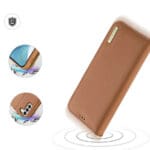 Dux Duxis Hivo Flip Wallet Stand RFID Blocking Brown Samsung Galaxy S23 Plus Tok
