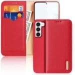 Dux Duxis Hivo Flip Wallet Stand RFID Blocking Red Samsung Galaxy S23 Plus Tok
