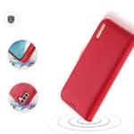 Dux Duxis Hivo Flip Wallet Stand RFID Blocking Red Samsung Galaxy S23 Plus Tok