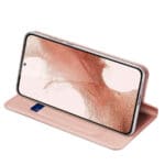 Dux Duxis Skin Pro Flip Card Wallet Stand Pink Samsung Galaxy S23 Plus Tok