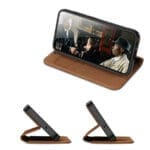 Dux Duxis Skin X2 Flip Wallet Stand Brown Samsung Galaxy S23 Plus Tok