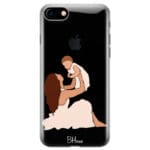 Flat Mother With Child iPhone 8/7/SE 2020/SE 2022 Tok