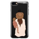 Flat Mother With Girl iPhone 8/7/SE 2020/SE 2022 Tok