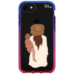 Flat Mother With Girl iPhone 8/7/SE 2020/SE 2022 Tok