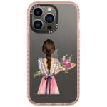Floral Girl Kryt iPhone 14 Pro Tok