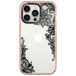 Flowers Black Kryt iPhone 14 Pro Tok