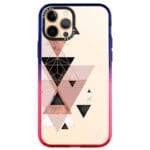 Geometric Rózsaszín iPhone 12 Pro Max Tok