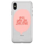 Girl You Are Awesome iPhone X/XS Tok