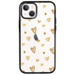 Golden Hearts iPhone 13 Tok
