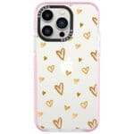 Golden Hearts iPhone 13 Pro Tok