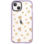 Golden Hearts iPhone 14 Tok