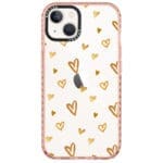 Golden Hearts iPhone 14 Tok