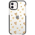 Golden Hearts iPhone 12/12 Pro Tok
