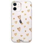 Golden Hearts iPhone 12 Mini Tok