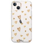Golden Hearts iPhone 13 Tok