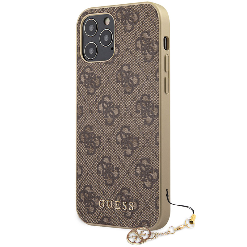 Guess 4G Charms Brown iPhone 12/12 Pro Tok