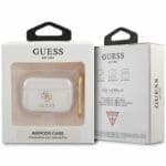 Guess 4G Glitter TPU Transparent AirPods Pro Tok