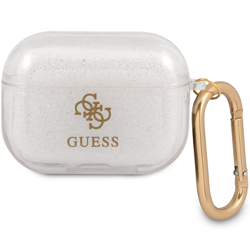 Guess 4G Glitter TPU Transparent AirPods Pro Tok